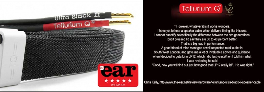 Ultra Black Speaker Cable